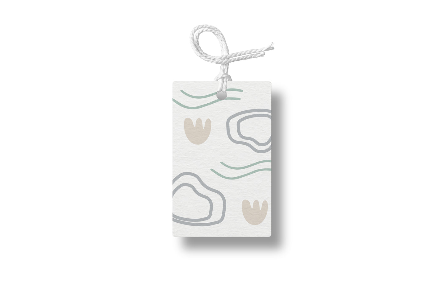 Abstract Gift Tag