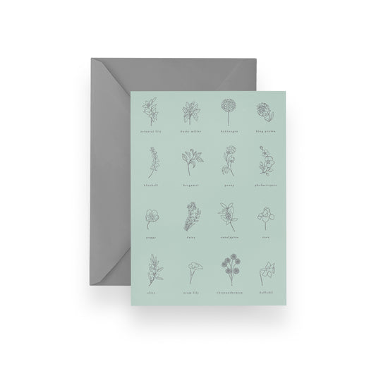Botanic All Sorts Card